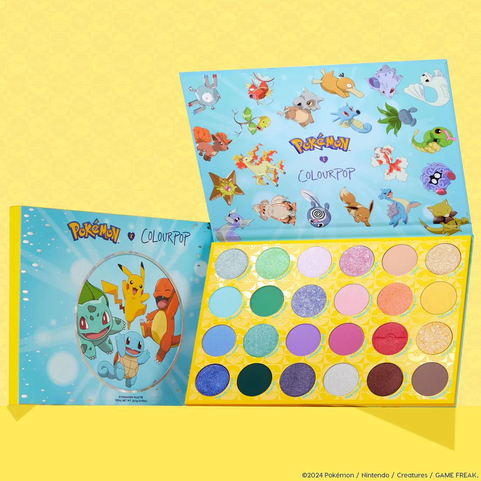 ColourPop launches new Pokémon collection