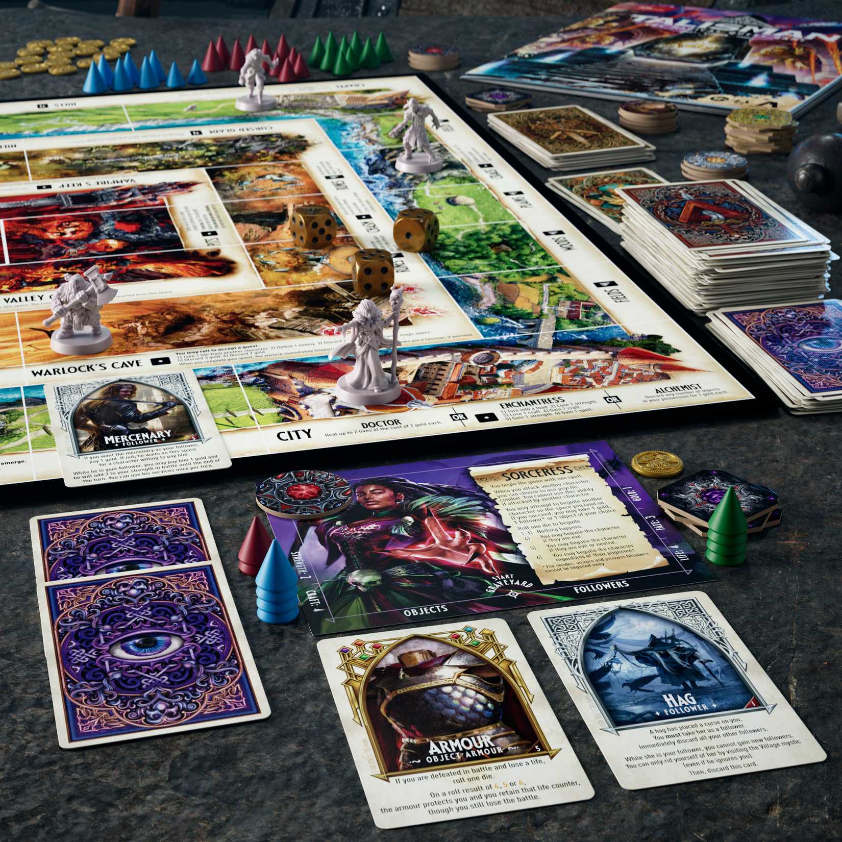 Talisman, one of the great dungeon crawl board games, gets new edition
