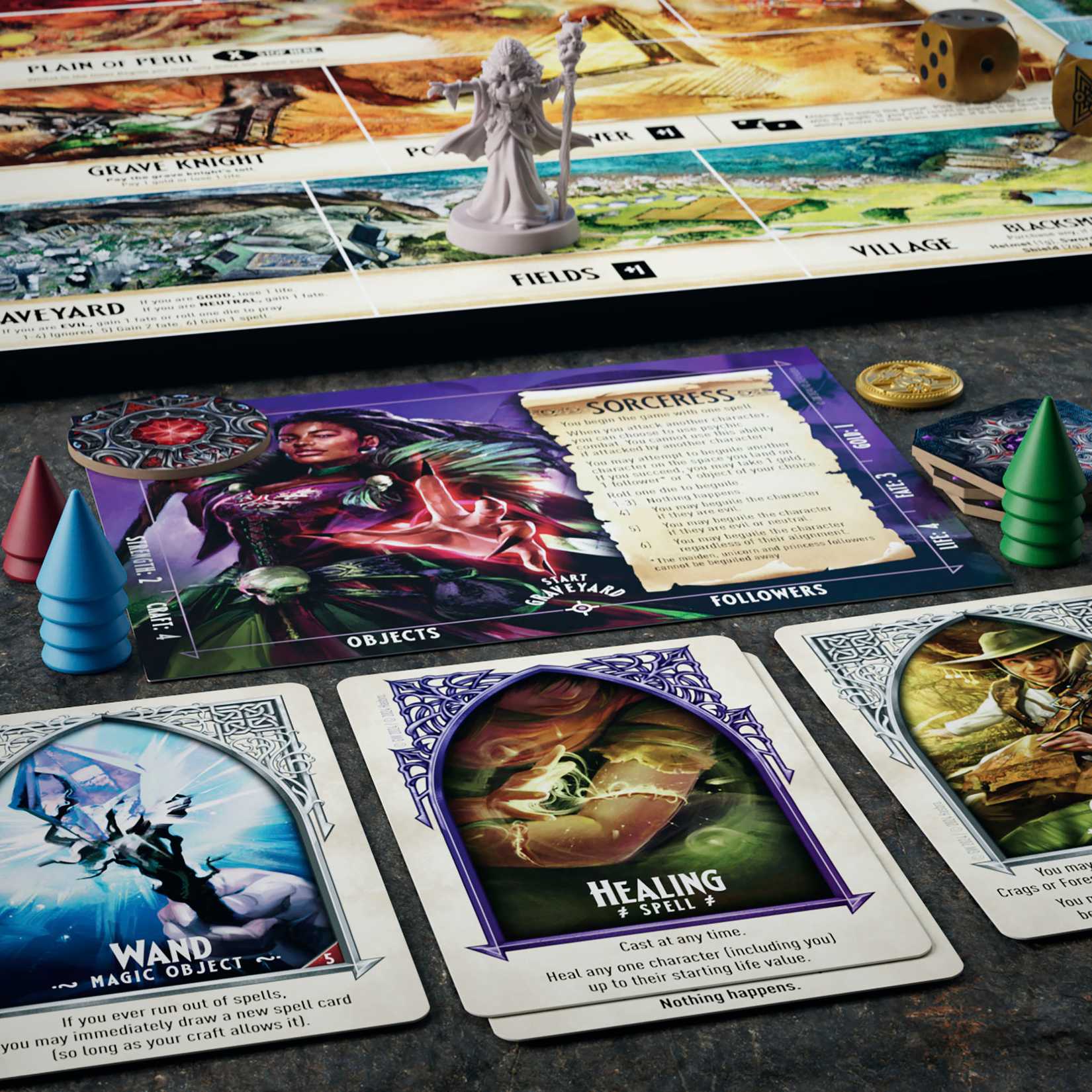 Talisman, one of the great dungeon crawl board games, gets new edition