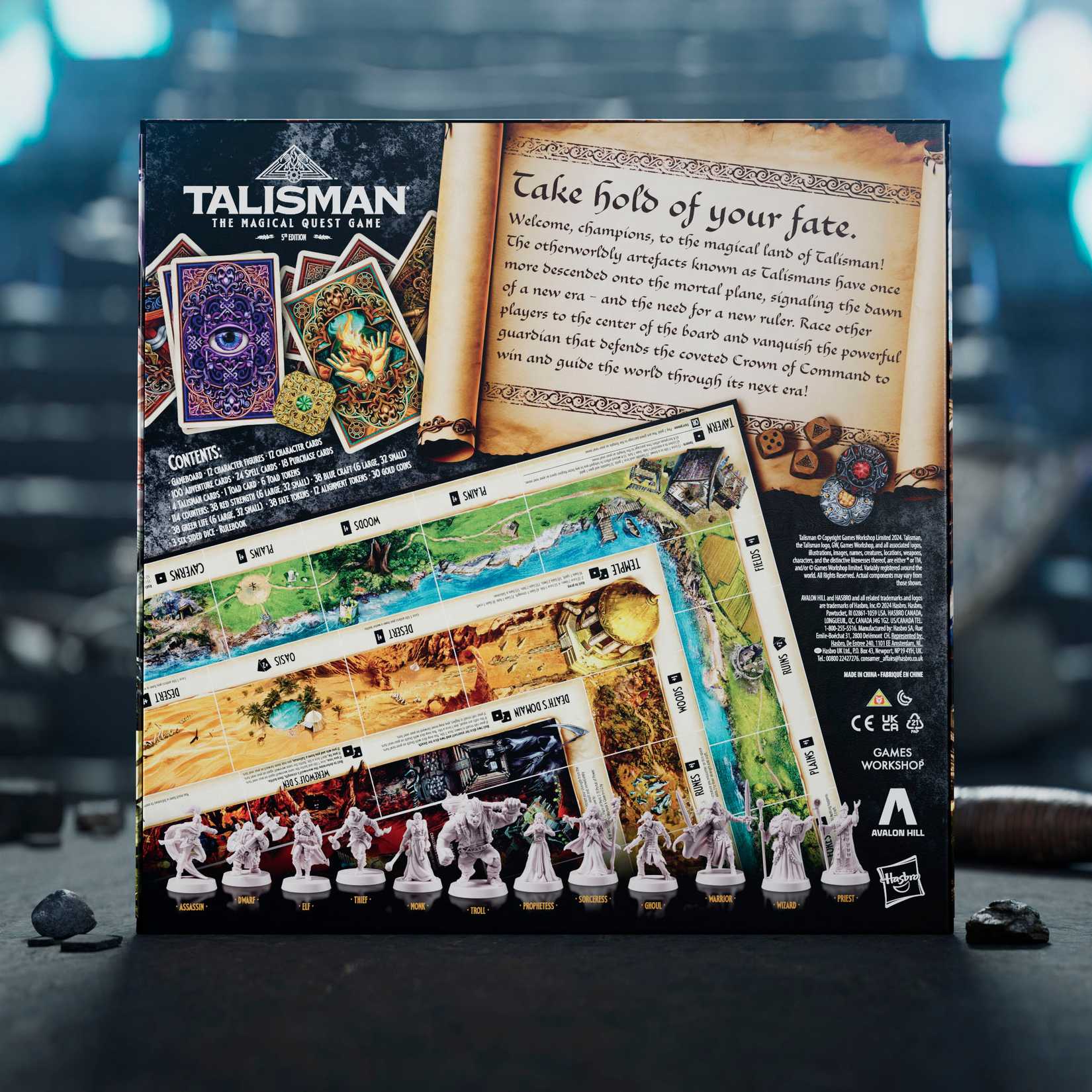 Talisman First Edition Talisman, one of the great dungeon crawl board games, gets new edition