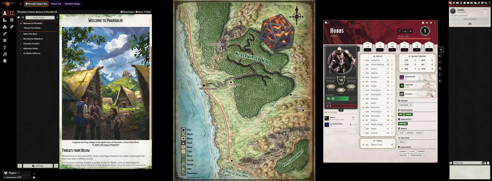Foundry Virtual Tabletop elevates online play