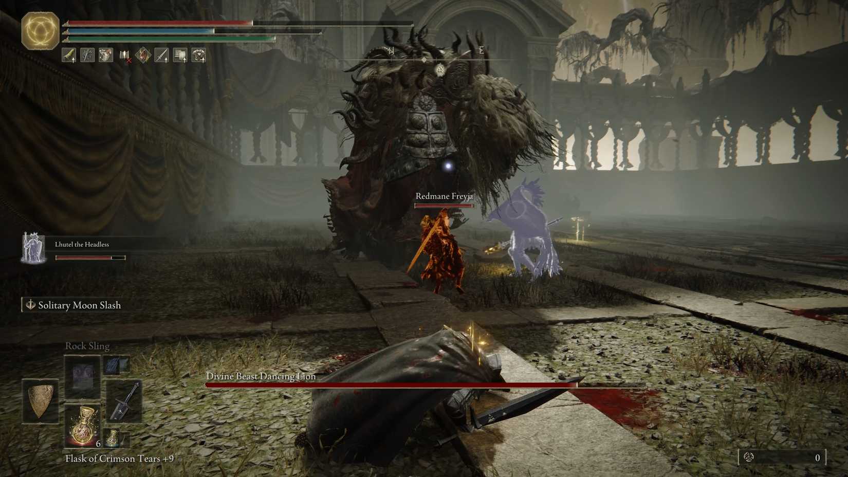 Divine Beast Dancing Lion weakness and how to beat in Elden Ring DLC