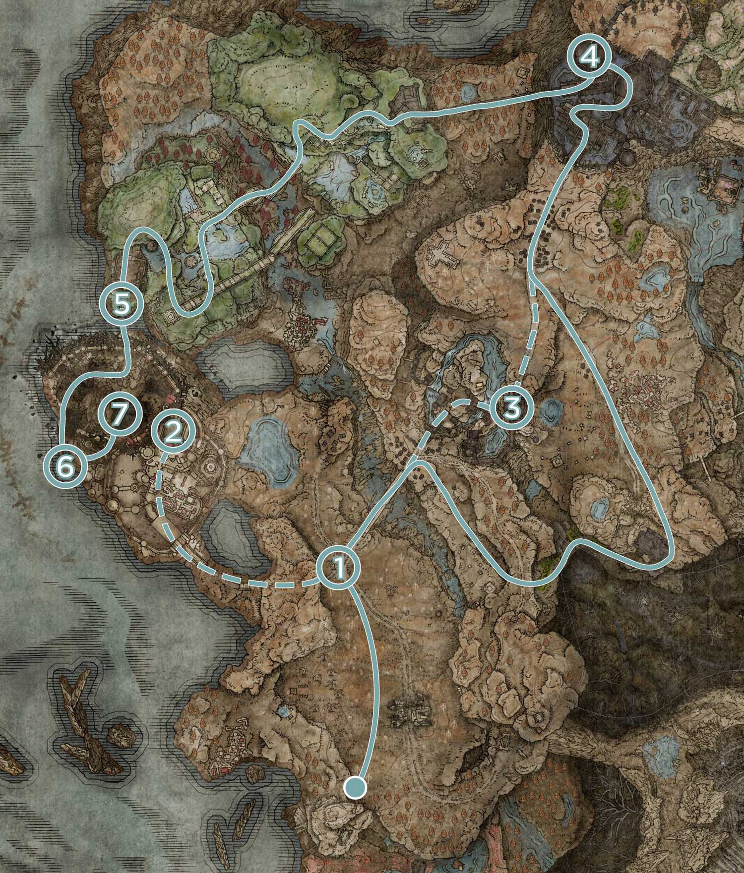Elden Ring DLC walkthrough for the main story