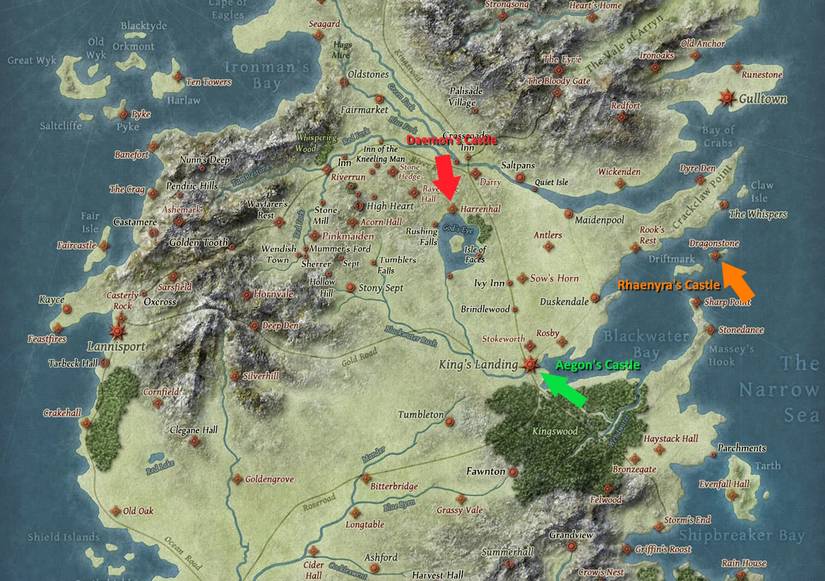 Westeros Rivers Map House of the Dragon is zooming Westeros’ map straight to the Riverlands