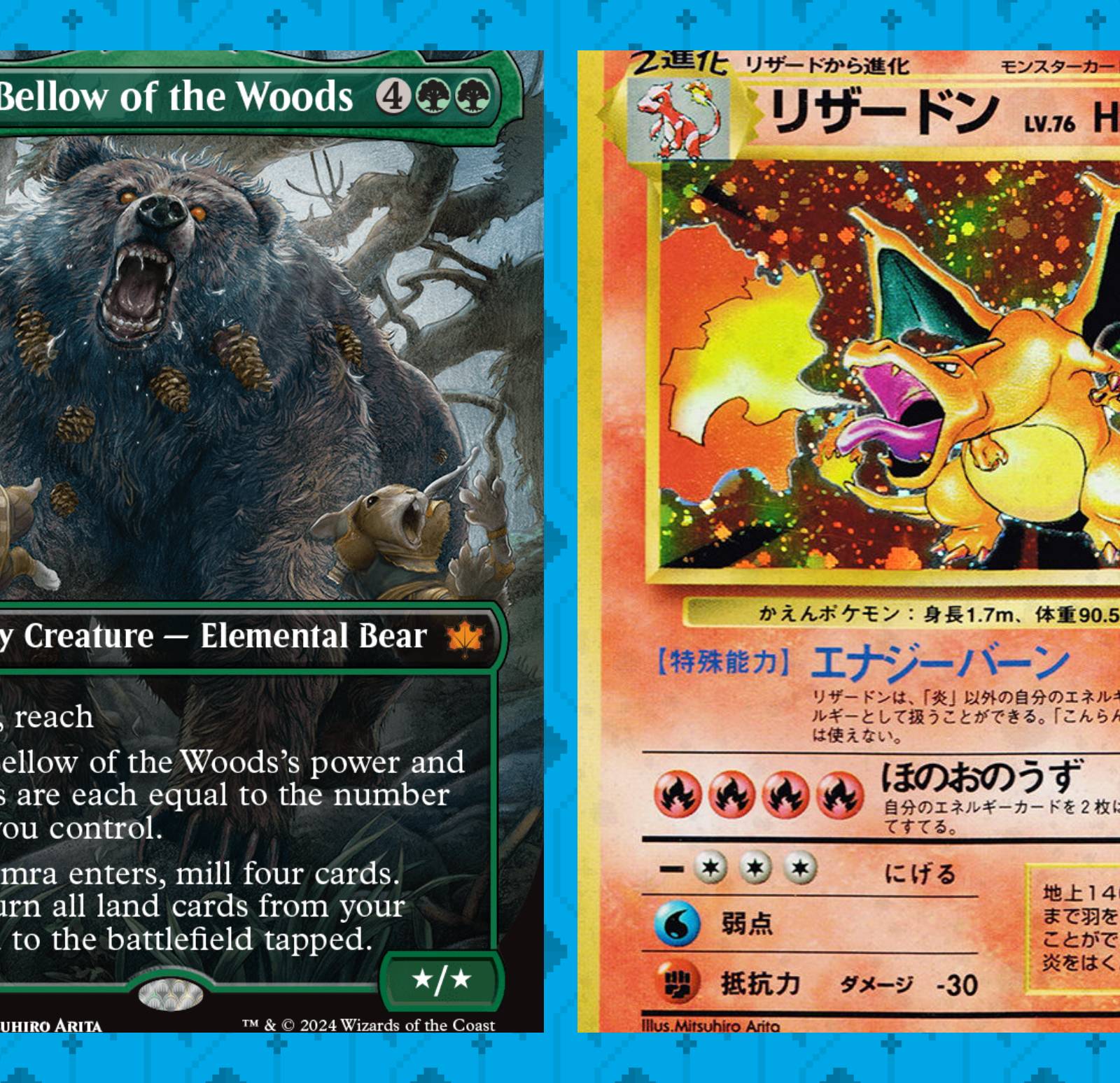 Pokmon's Charizard artist makes his first Magic: The Gathering Card Pokmon's Charizard artist makes his first Magic: The Gathering Card