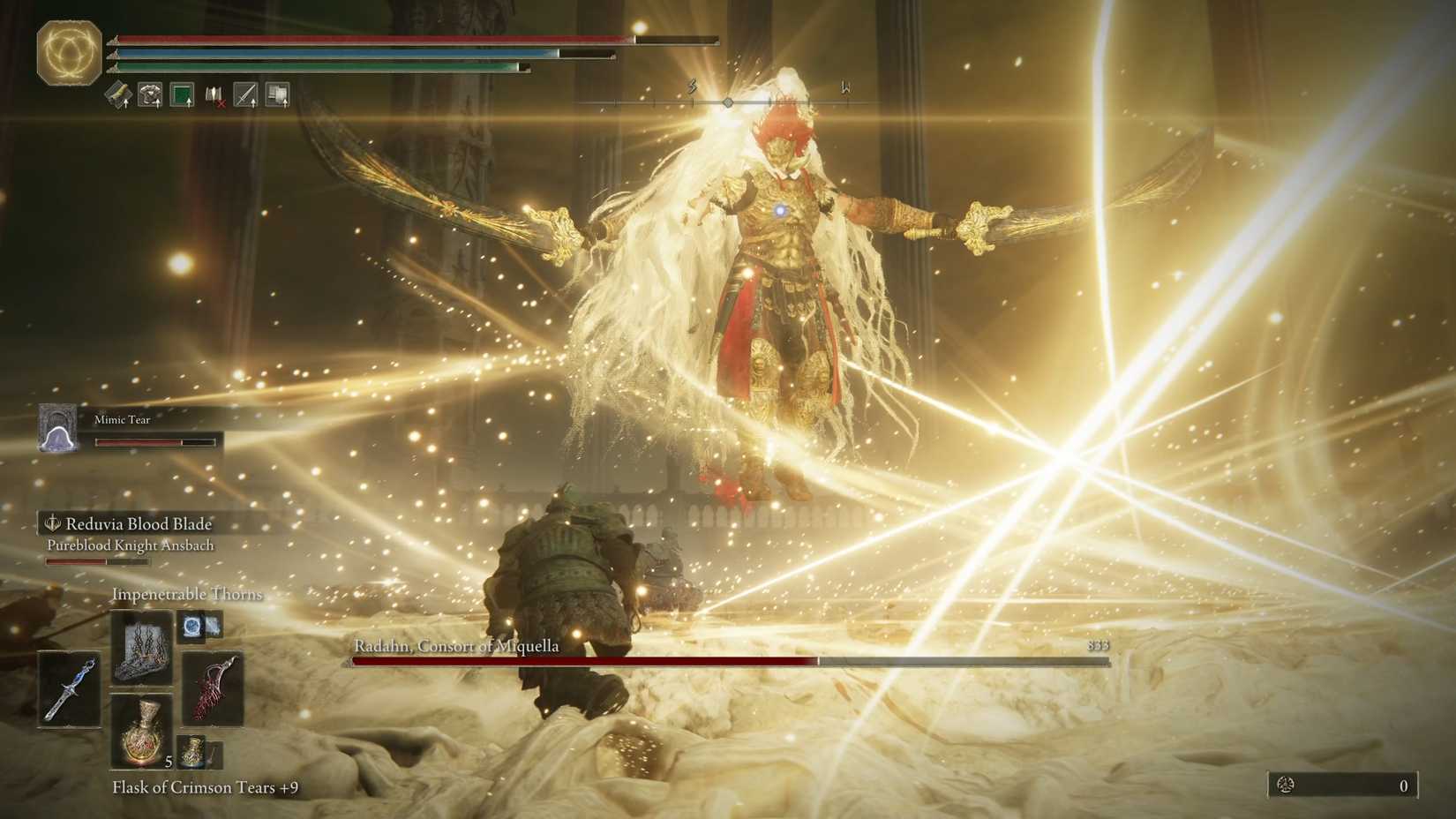 Promised Consort Radahn weaknesses and how to beat in Elden Ring DLC