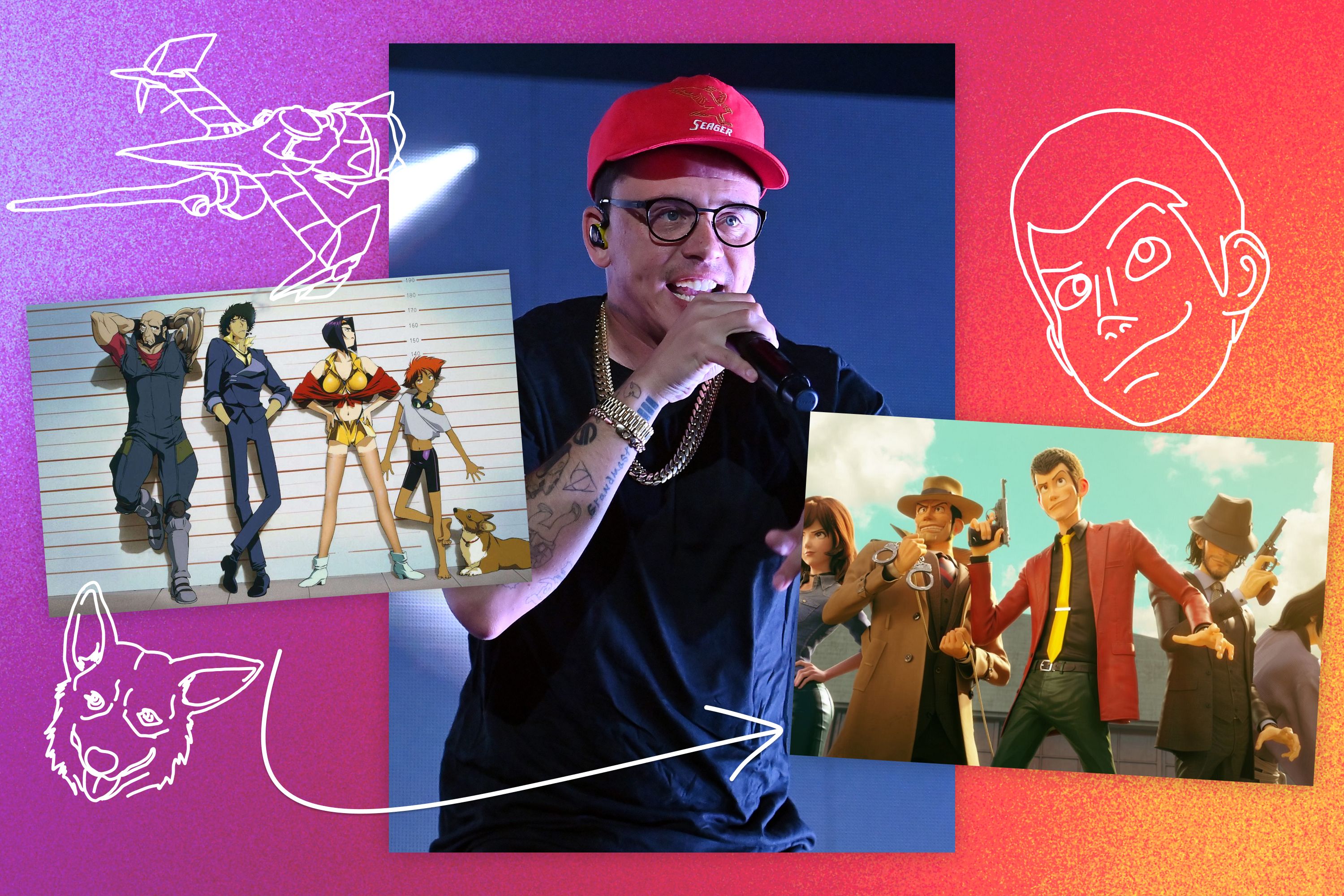 Logic on his favorite anime, from Cowboy Bebop to Lupin the Third