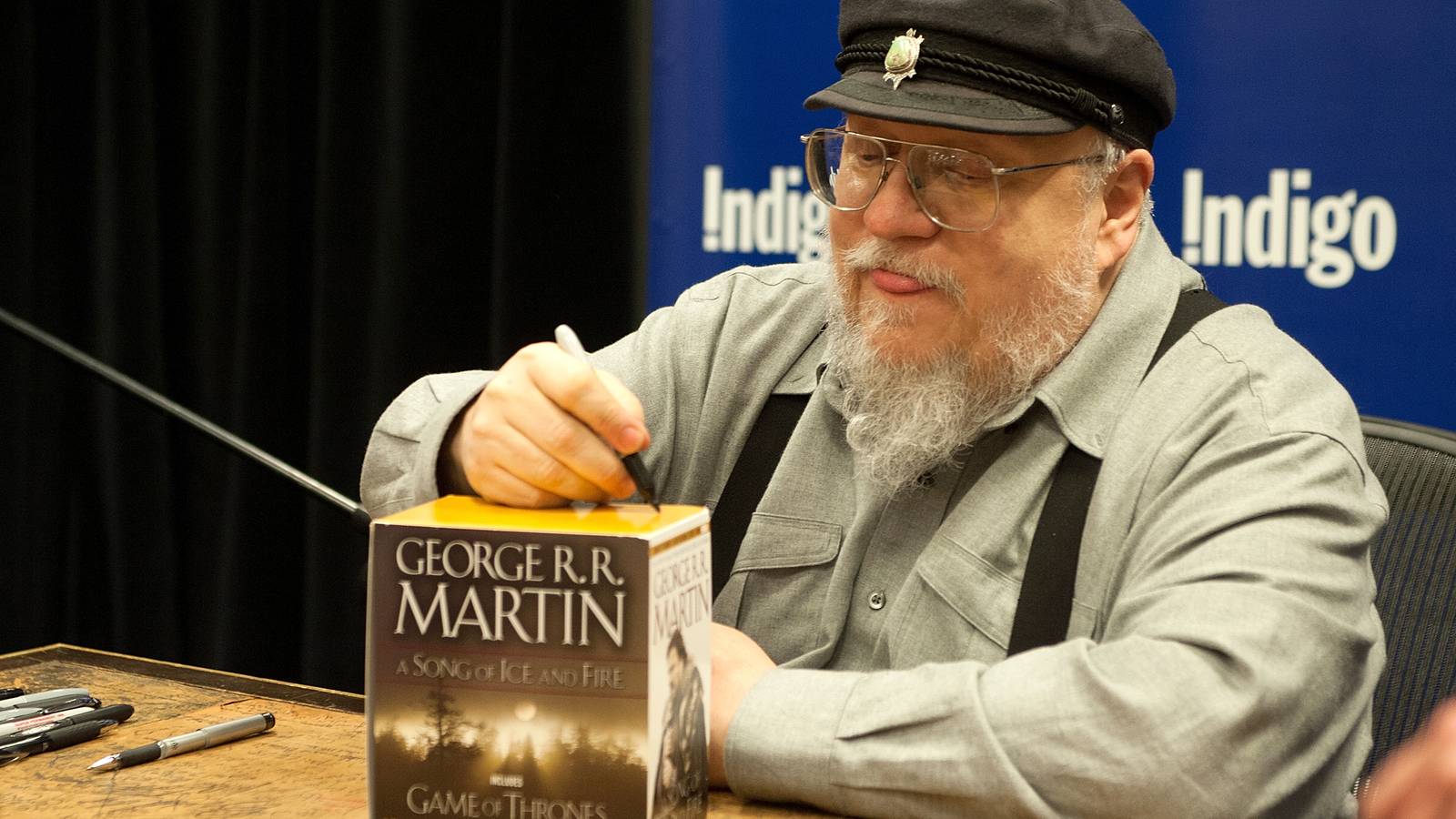 George R.R. Martin’s new Game Of Thrones release arrives today — and it’s already sold out