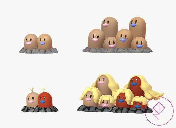 Diglett Pokémon Go Diglett