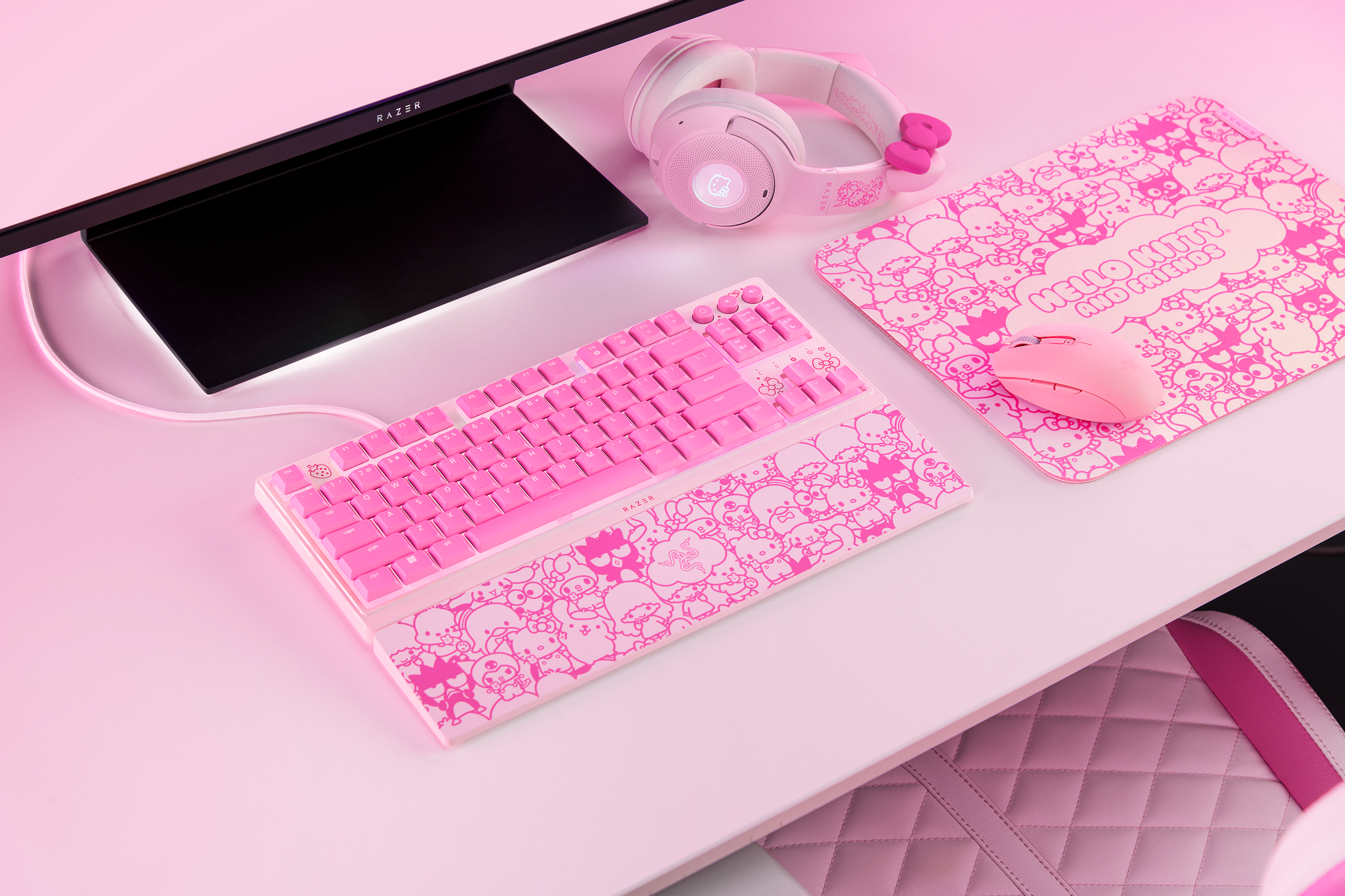 Razer partners with Sanrio for a new Hello Kitty line of gaming