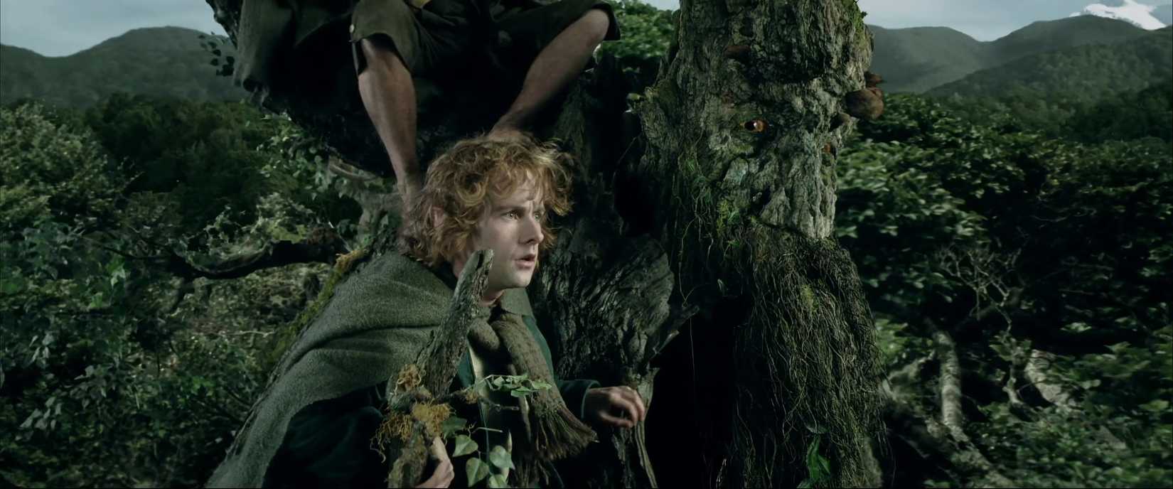 The Lord of the Rings: Return of the King Is Officially Getting a New Version Next Year 67 Merry rides on Treebeard’s leafy shoulder in The Lord of the Rings: The Two Towers.