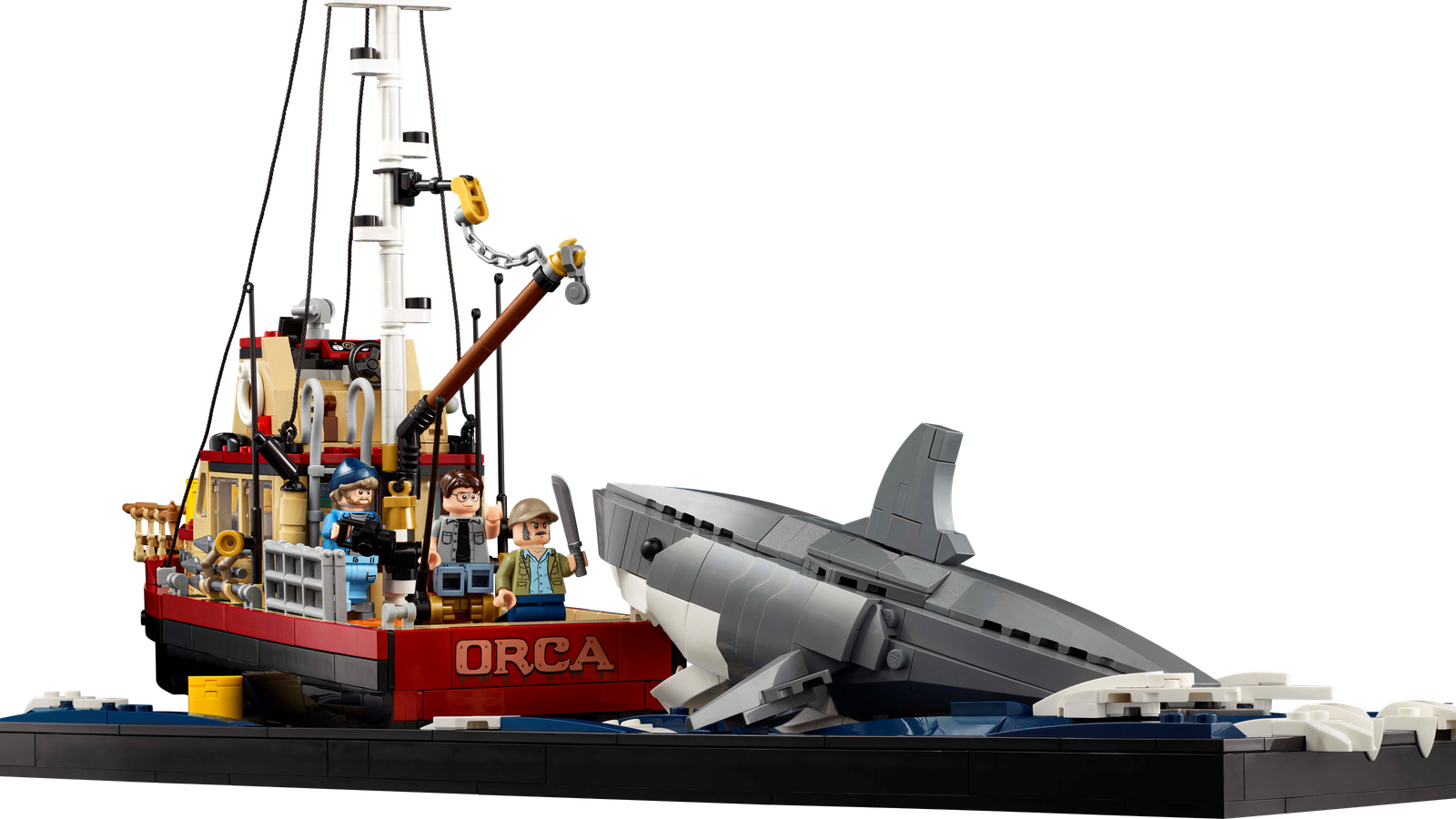 The Lego Jaws set is now available for pre-order