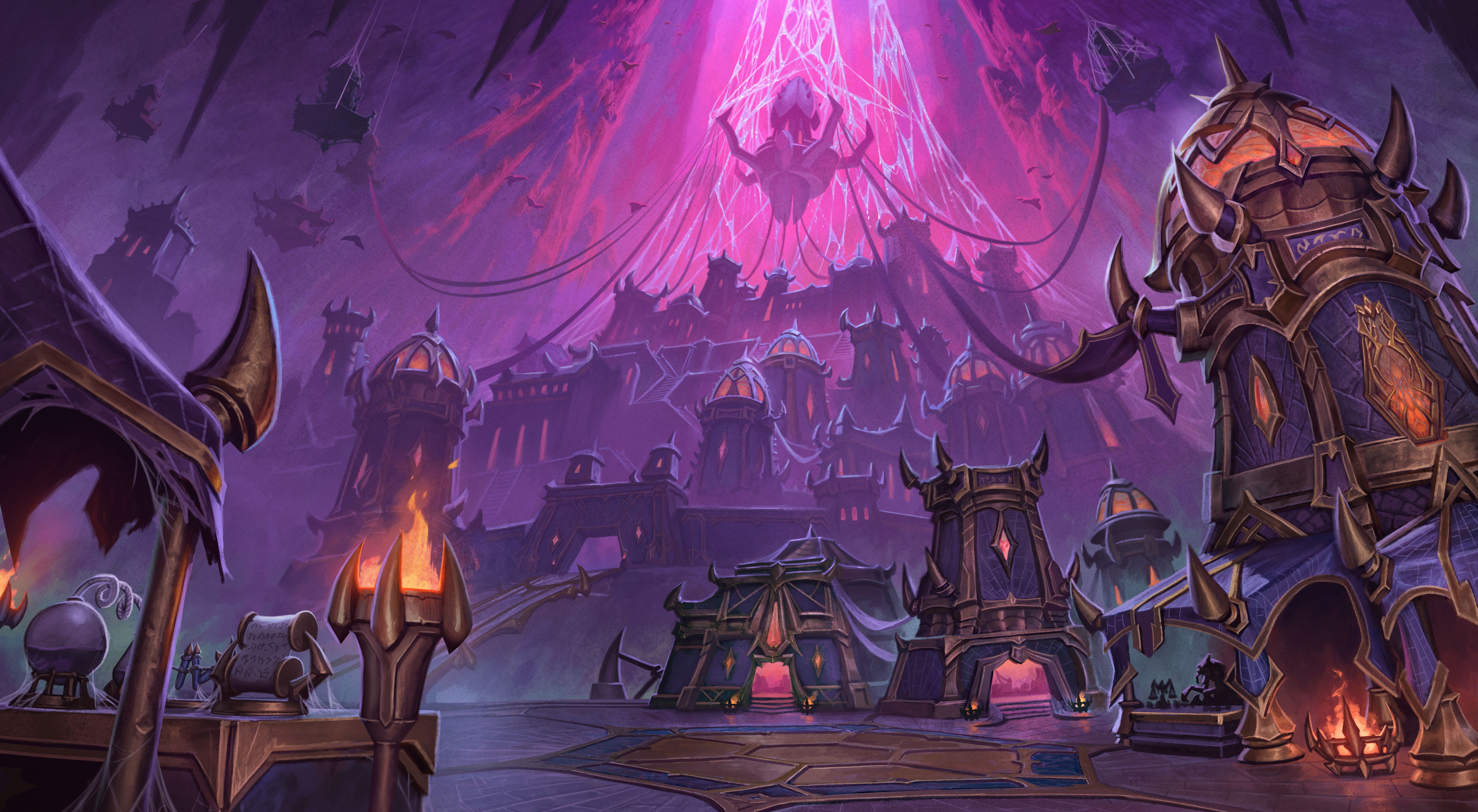 A new World of Warcraft animatic shows big bad Xal'atath making