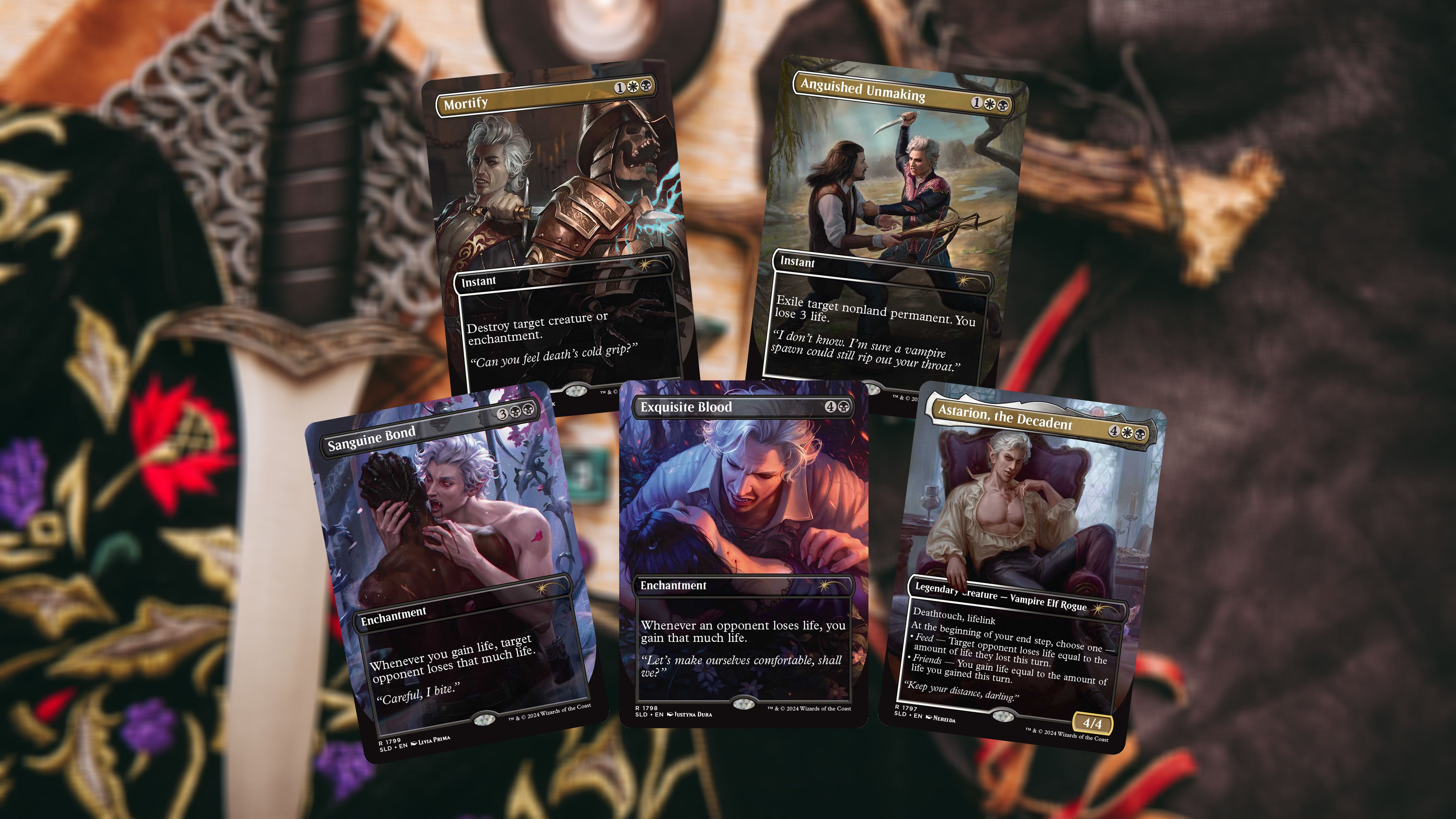 マジック：ザ・ギャザリング Secret Lair D&D: ASTARION'S THIRST mtg Secret Lair x Dungeons & Dragons®: Astarion's Thirst Foil