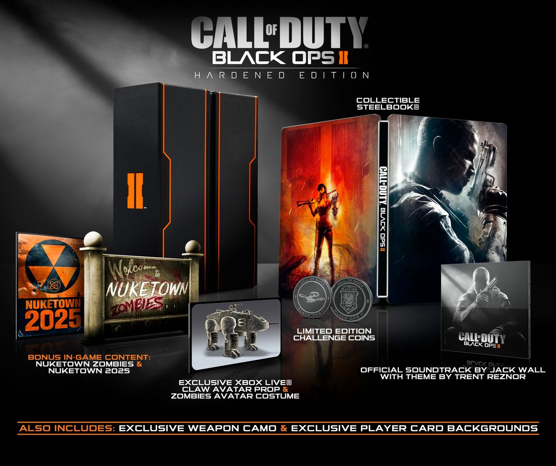 Call of Duty: Black Ops 2 Hardened and Care Package editions announced