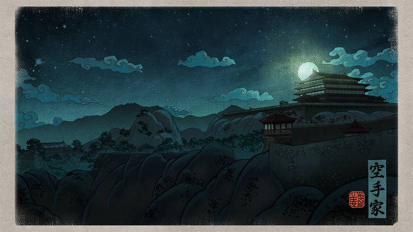 Karateka remake concept art, screenshots