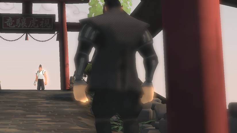 Karateka remake concept art, screenshots