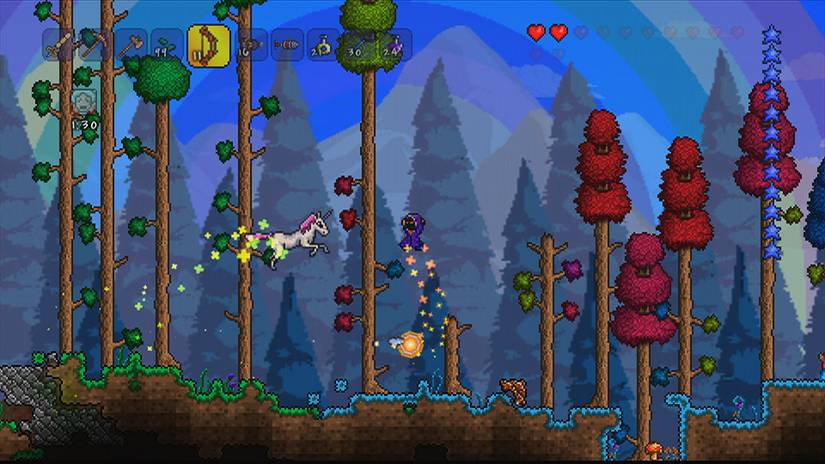 Terraria XBLA/PSN screenshots