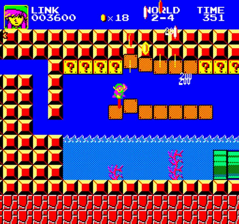 Super Mario Bros. Crossover 3.0 and Exploding Rabbit's link to the past