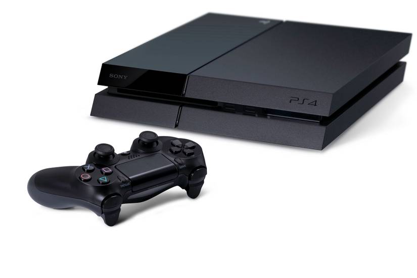 This is what the PlayStation 4 looks like