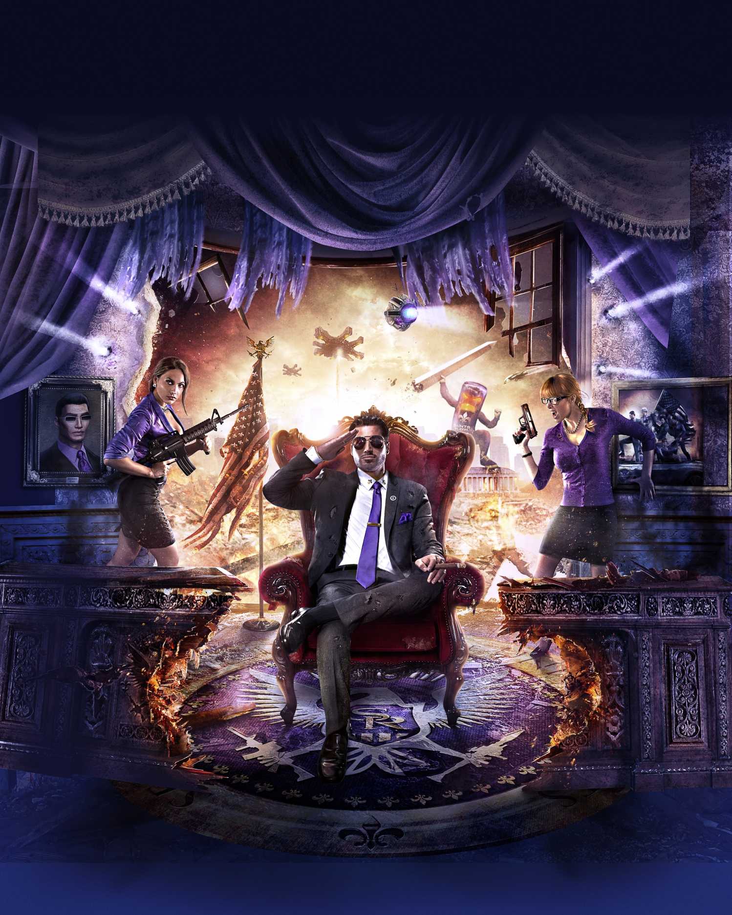 Saints Row 4 E3 screenshots and artwork gallery