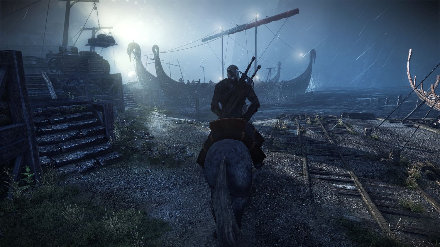 The Witcher 3 atmospheric landscape