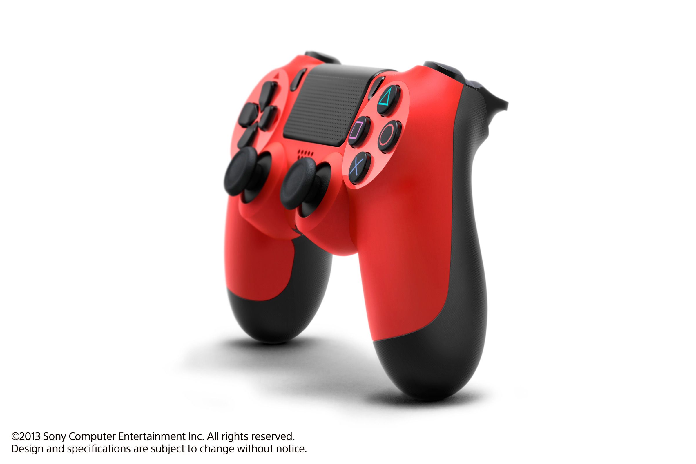 DualShock 4 controller coming in 'Magma Red' and 'Wave Blue' colors