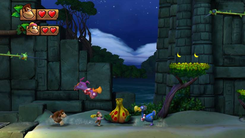 games donkey kong country tropical freeze co op