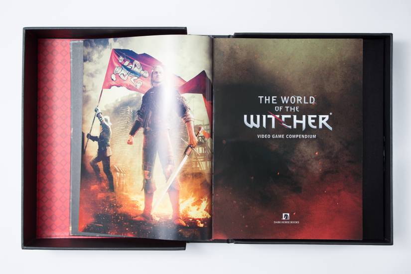 This is what a $100 Witcher lore compendium looks like