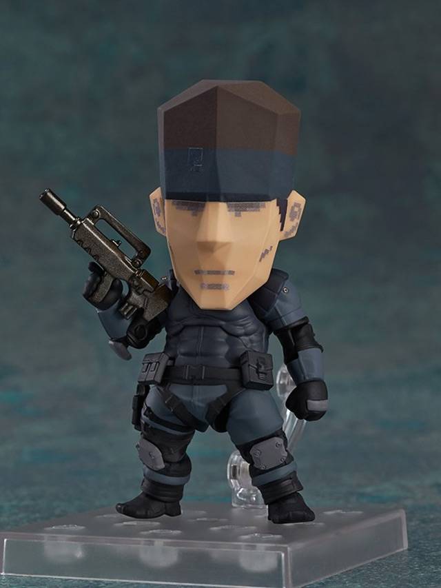You can pre-order the cutest Solid Snake action figure right now