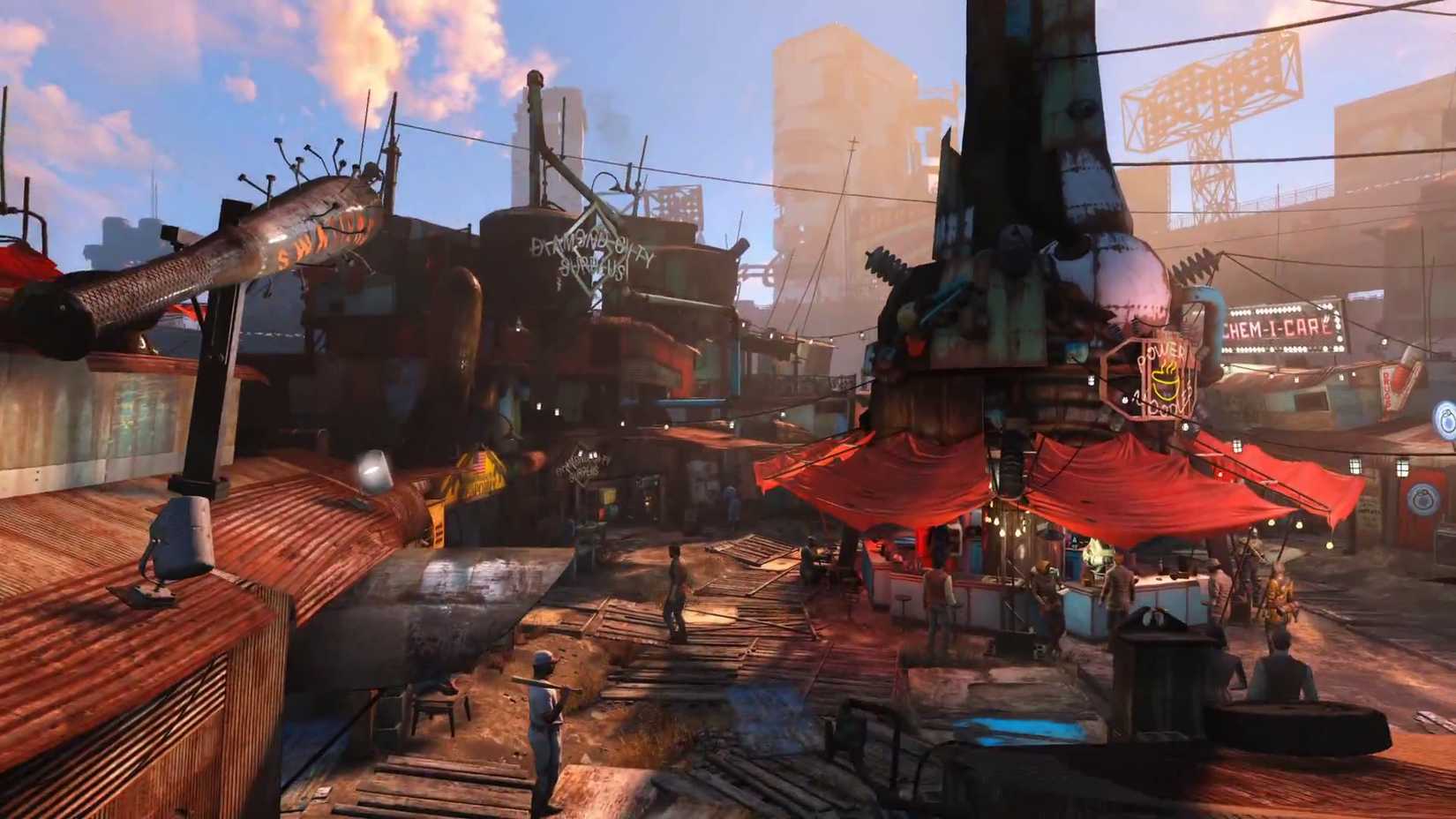 Fallout 4 - Fenway Park screencap 1920