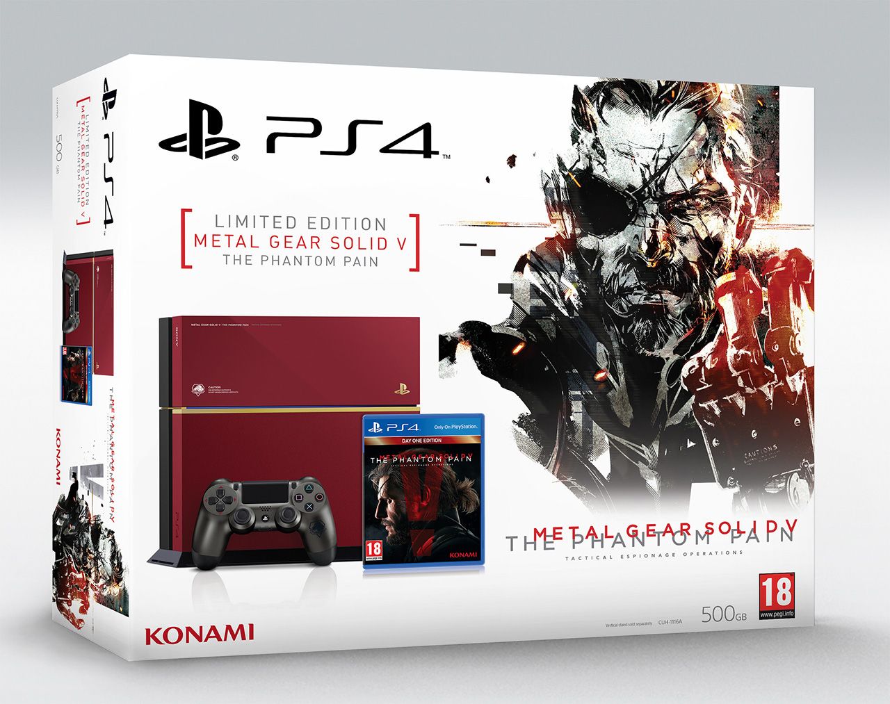 Metal Gear Solid 5 limited-edition red and black PS4 coming to Europe