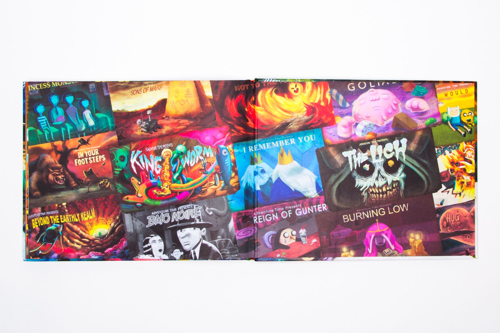 Check out this beautiful book collecting Adventure Time's bizarre