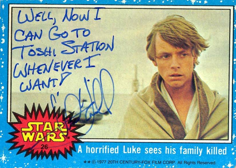 HWC Trading Gift Harrison Ford Autograph Signed A4 Printed Star Wars Gifts Print View From The Image Photo