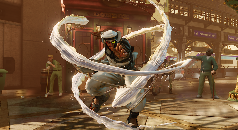 Meet Street Fighter 5's all-new fighter: Rashid