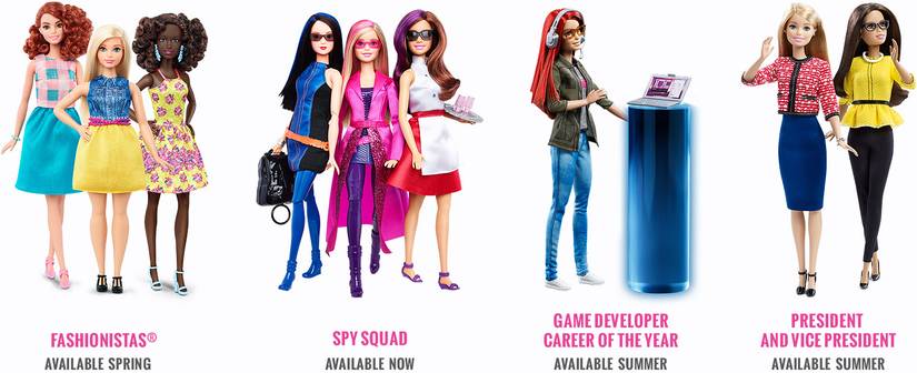 Barbie's getting a new look and a new job — as a game developer