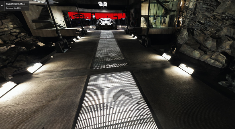 Stop by Batman's place with Google's tour of the Wayne residence