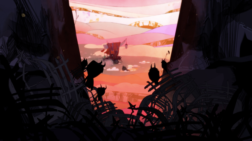 Pyre delivers storytelling, colorful characters and ritualistic sports