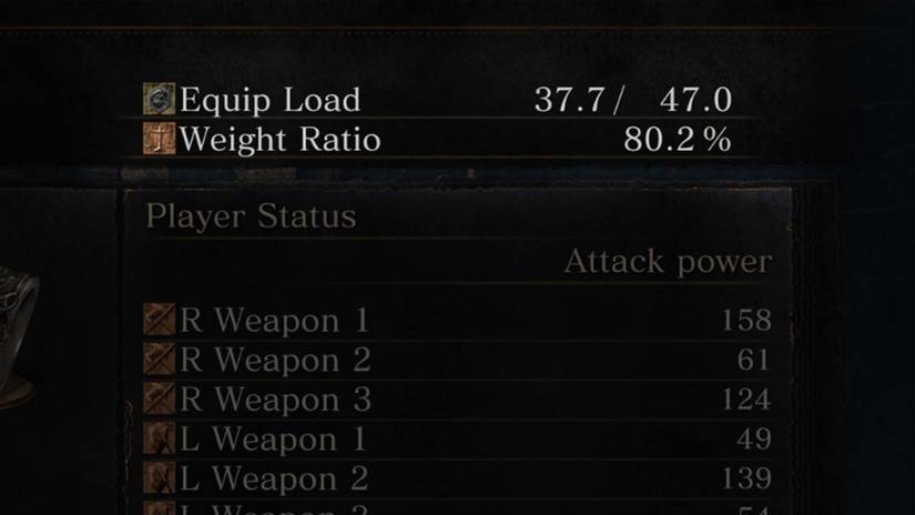 Every item on Dark Souls 3's intimidating Status screen, explained
