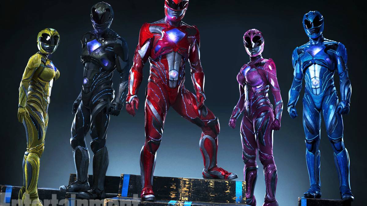 New Power Rangers character posters tease Zords
