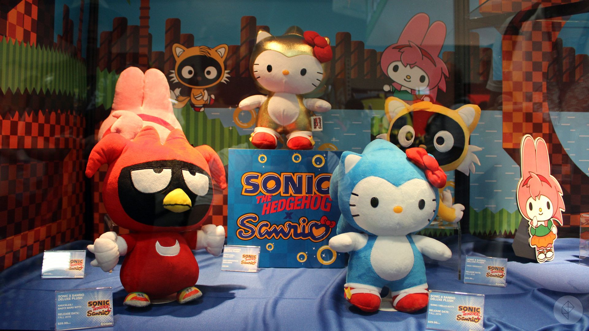 Sonic the Hedgehog ✕ Hello Kitty = adorable