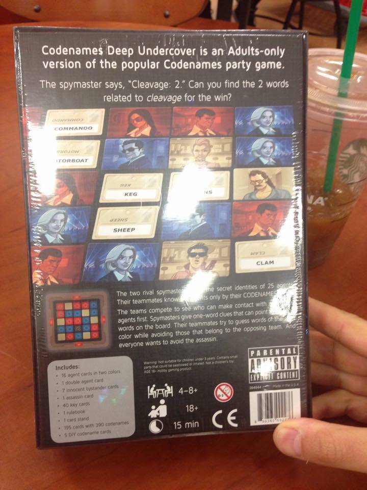 Oregon Trail card game and an adult version of Codenames found at ...