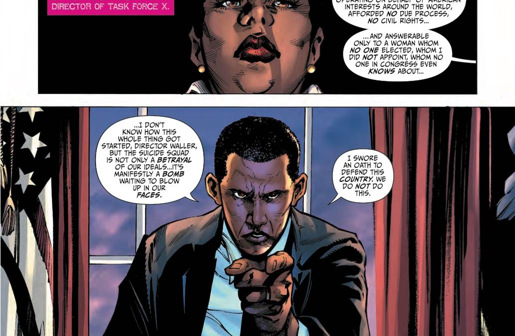 What happens when President Obama finds out about the Suicide Squad?