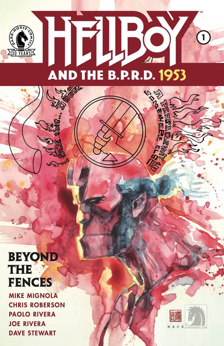 Read the whole first issue of Hellboy and the B.P.R.D: 1953 right here
