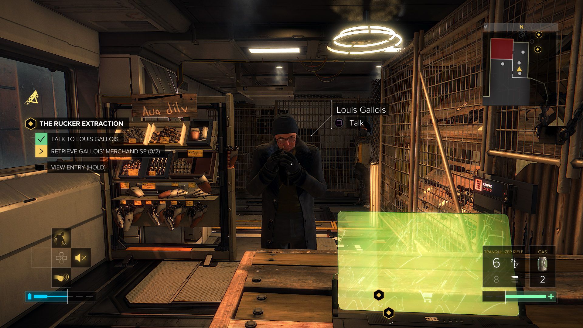 Deus Ex: Mankind Divided The Rucker Extraction walkthrough