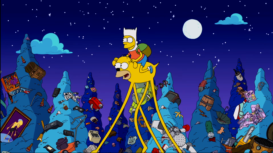The Simpsons gets a cute new theme song, courtesy of Adventure Time