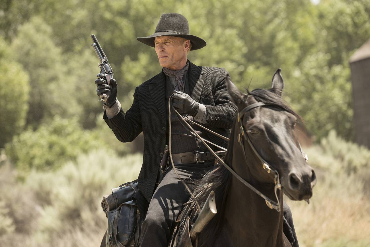 Westworld - Man in Black on horseback