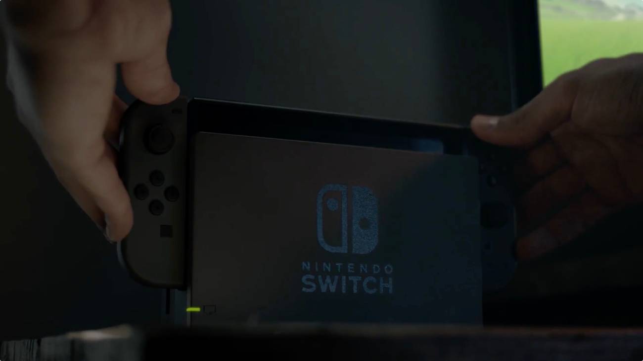 This is what the Nintendo Switch looks like