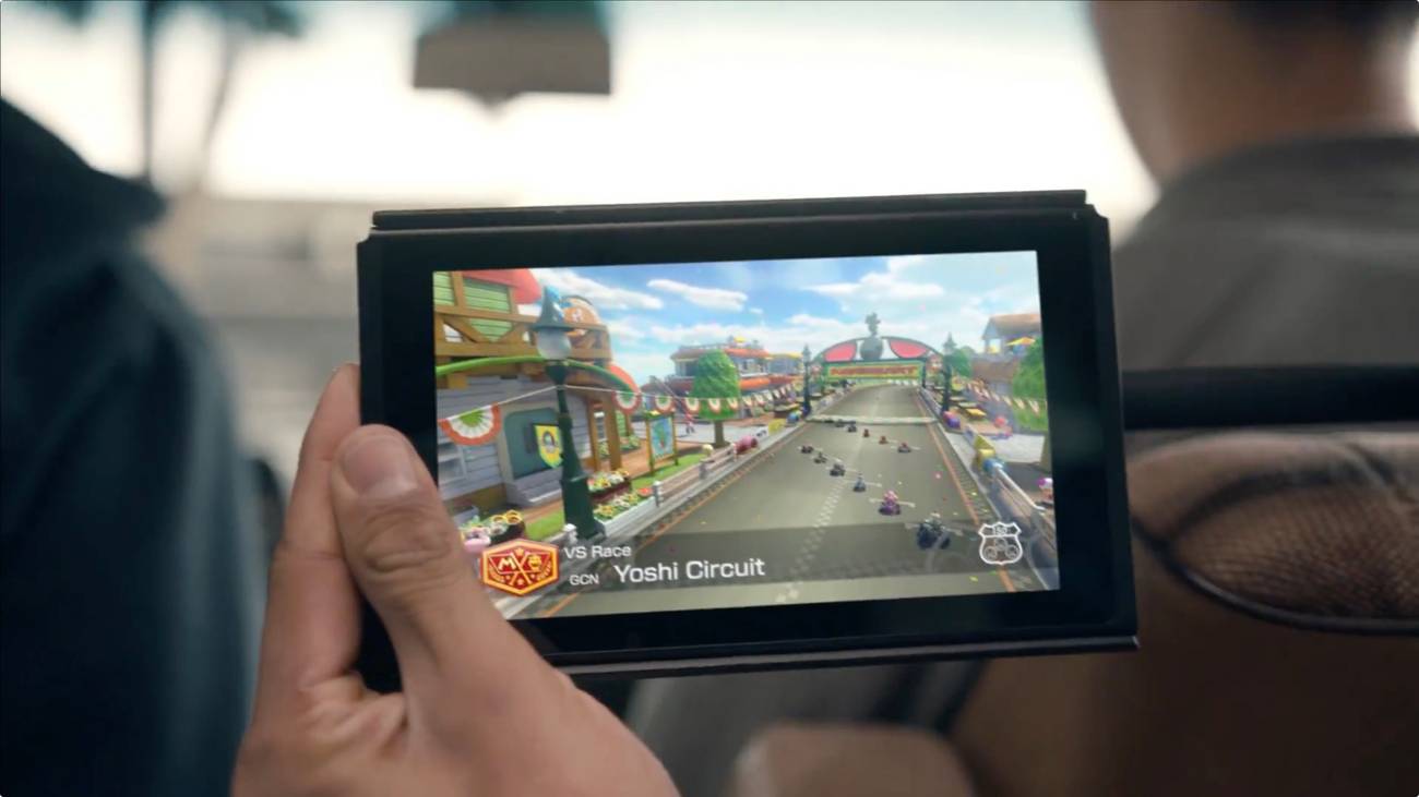 This is what the Nintendo Switch looks like