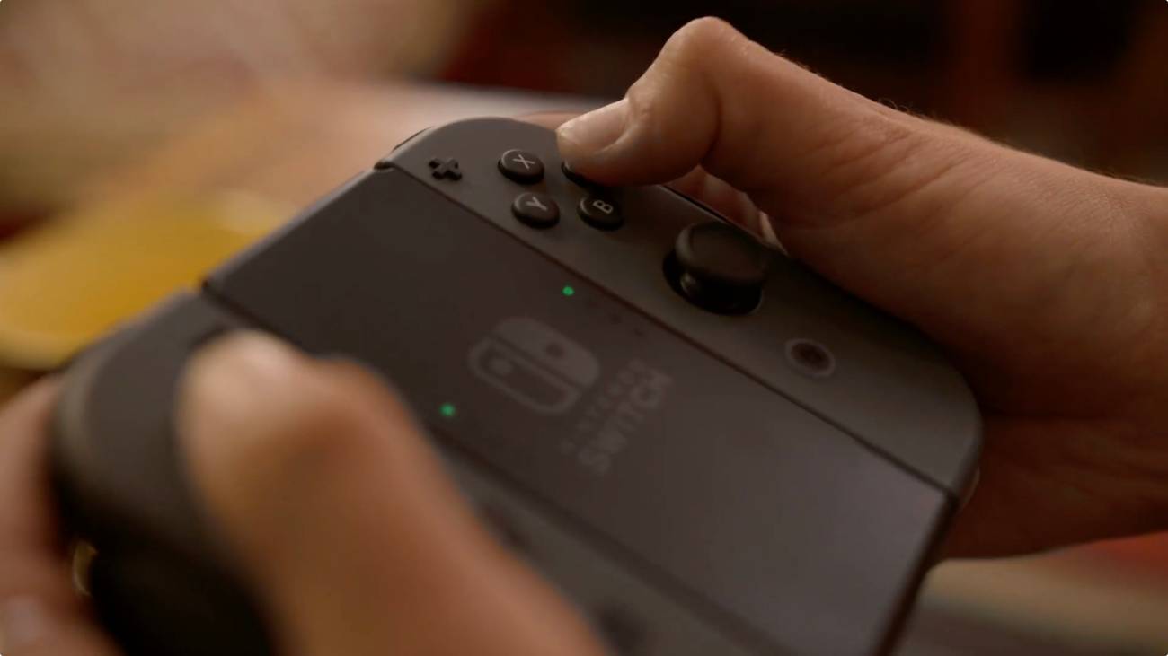 This is what the Nintendo Switch looks like